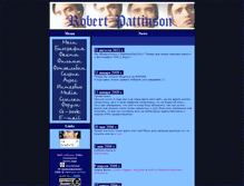 Tablet Screenshot of pattinson-online.narod.ru