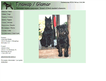 Tablet Screenshot of glamar-kennel.narod.ru