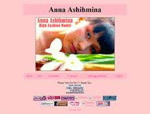 Tablet Screenshot of anna-ashihmina.narod.ru