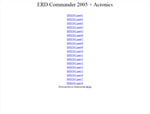 Tablet Screenshot of erd2005acronics.narod.ru