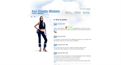 Desktop Screenshot of ana-claudia.narod.ru