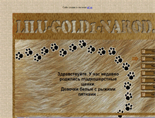 Tablet Screenshot of lilu-gold1.narod.ru