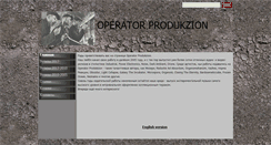 Desktop Screenshot of operatorprod.narod.ru