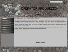 Tablet Screenshot of operatorprod.narod.ru