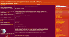 Desktop Screenshot of demographer.narod.ru