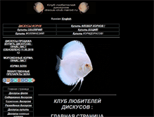 Tablet Screenshot of discus-club.narod.ru