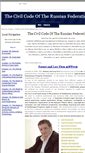 Mobile Screenshot of civil-code.narod.ru