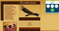 Desktop Screenshot of elcondorpasa.narod.ru