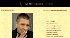 Desktop Screenshot of andrei-krasko.narod.ru