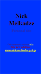 Mobile Screenshot of nick-melkadze.narod.ru