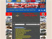 Tablet Screenshot of operation-barbarossa.narod.ru