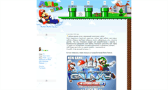 Desktop Screenshot of marioworld.narod.ru