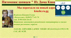 Desktop Screenshot of dom-kinsht.narod.ru
