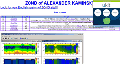 Desktop Screenshot of kaminae.narod.ru