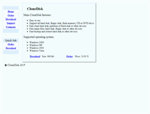 Tablet Screenshot of clonedisk.narod.ru