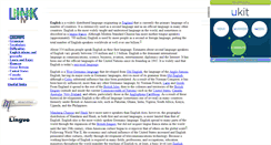 Desktop Screenshot of englishlink.narod.ru