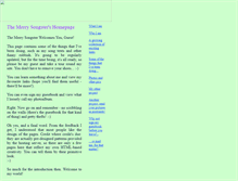 Tablet Screenshot of merrysongster.narod.ru