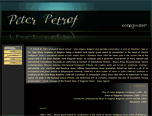 Tablet Screenshot of peter-petrof.narod.ru