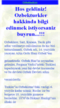Mobile Screenshot of ozbekturkleri.narod.ru