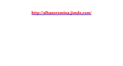 Desktop Screenshot of albano-romina.narod.ru