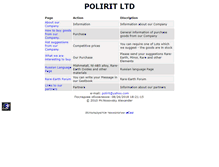 Tablet Screenshot of polirit.narod.ru