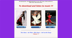 Desktop Screenshot of orientaldances.narod.ru