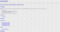 Desktop Screenshot of iges2step.narod.ru