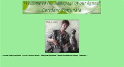 Desktop Screenshot of loredane-fortunata.narod.ru
