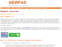 Tablet Screenshot of newpad2009.narod.ru