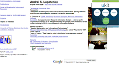 Desktop Screenshot of e-science.narod.ru