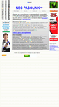 Mobile Screenshot of nec-pasolink.narod.ru