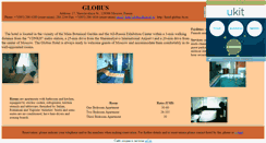 Desktop Screenshot of hotel-globus.narod.ru
