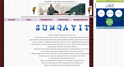 Desktop Screenshot of bizimsumqayit.narod.ru