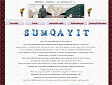 Tablet Screenshot of bizimsumqayit.narod.ru